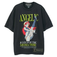 【遊人 × beauty:beast × messa】Lift your legs high SS Tシャツ -BLACK-