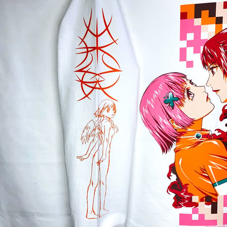 【MEZZO FORTE × messa】SISTERS ロングスリーブTシャツ -WHITE-
