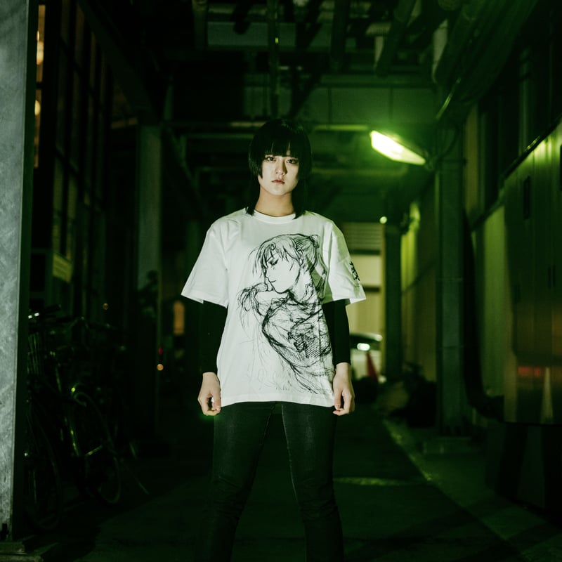 TEXHNOLYZE × messa store】蘭Tシャツ-WHITE- | messa TEXHNOLYZE × messa store】蘭Tシャツ-WHITE- | messa