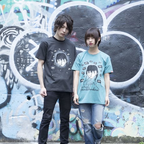 【serial experiments lain × PUNK DRUNKERS】lain Tシャツ-SUMI-