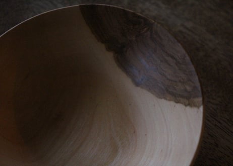 【箱付き】waranoue×SATO 　平泉の木の器 NO.4