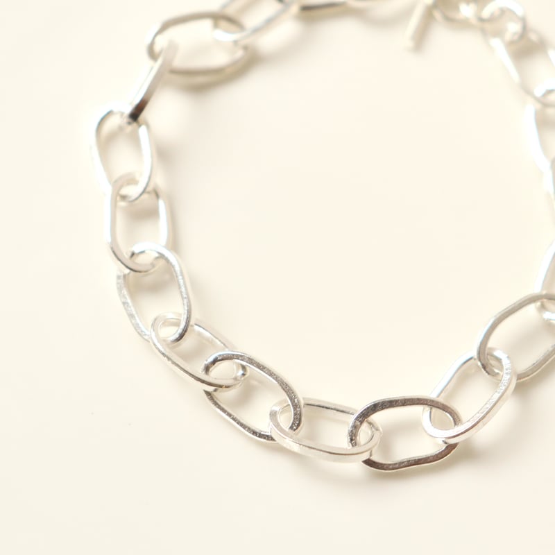 KA-058 カレンシルバー チェーンブレスレット | EREN gemstones