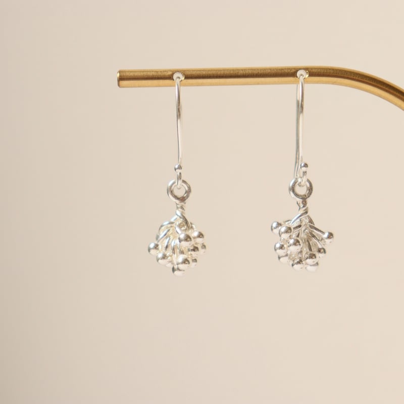 KA-060 カレンシルバー つぶつぶフックピアス | EREN gemstones