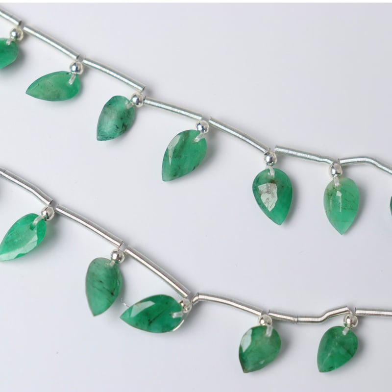 B-576 サコタエメラルド リーフペアシェイプ | EREN gemstones