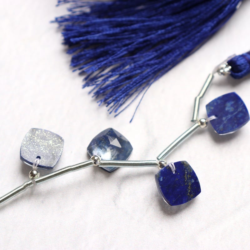 B-884 ラピスラズリ トリプレットスクエア半連4ピース | EREN