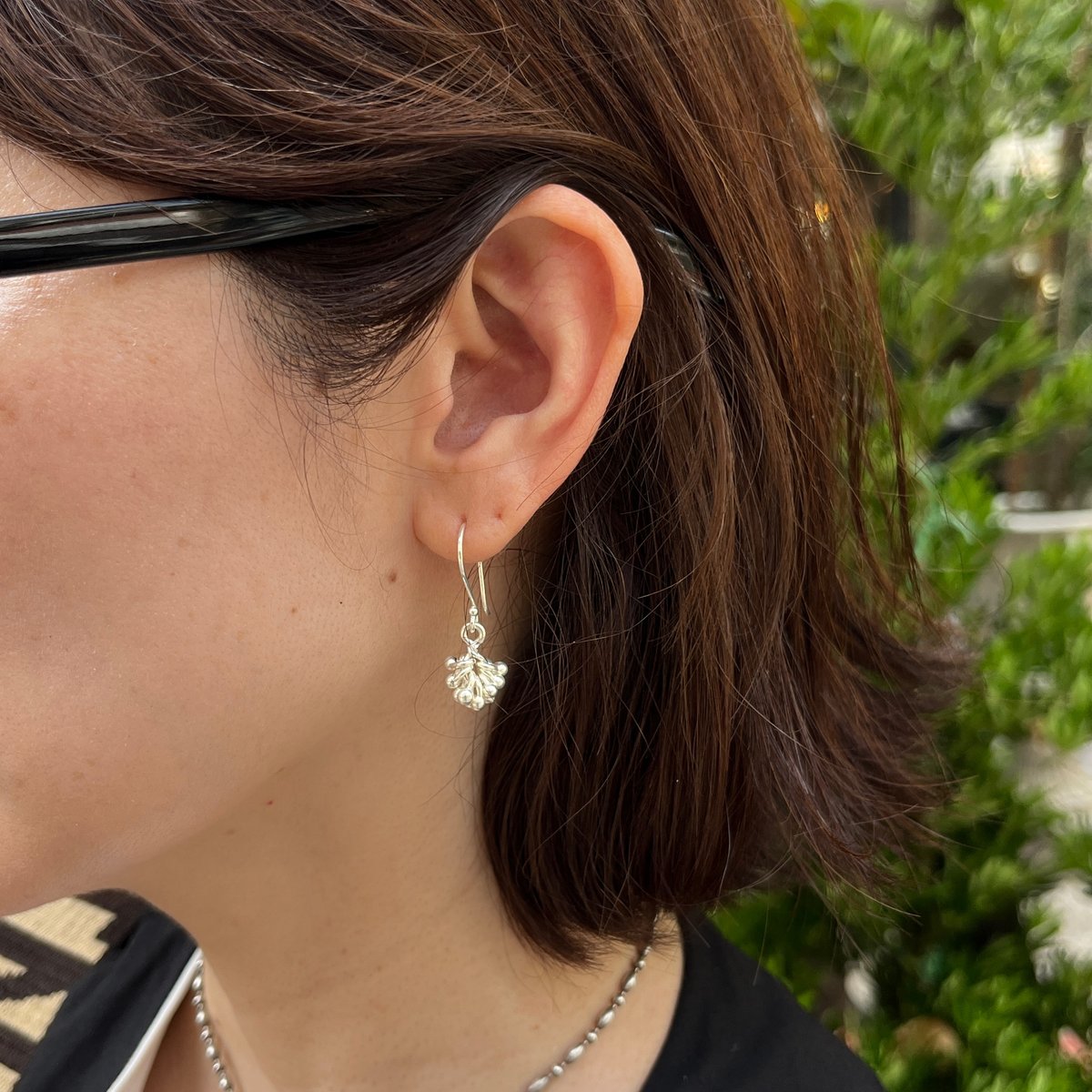 KA-060 カレンシルバー つぶつぶフックピアス | EREN gemstones