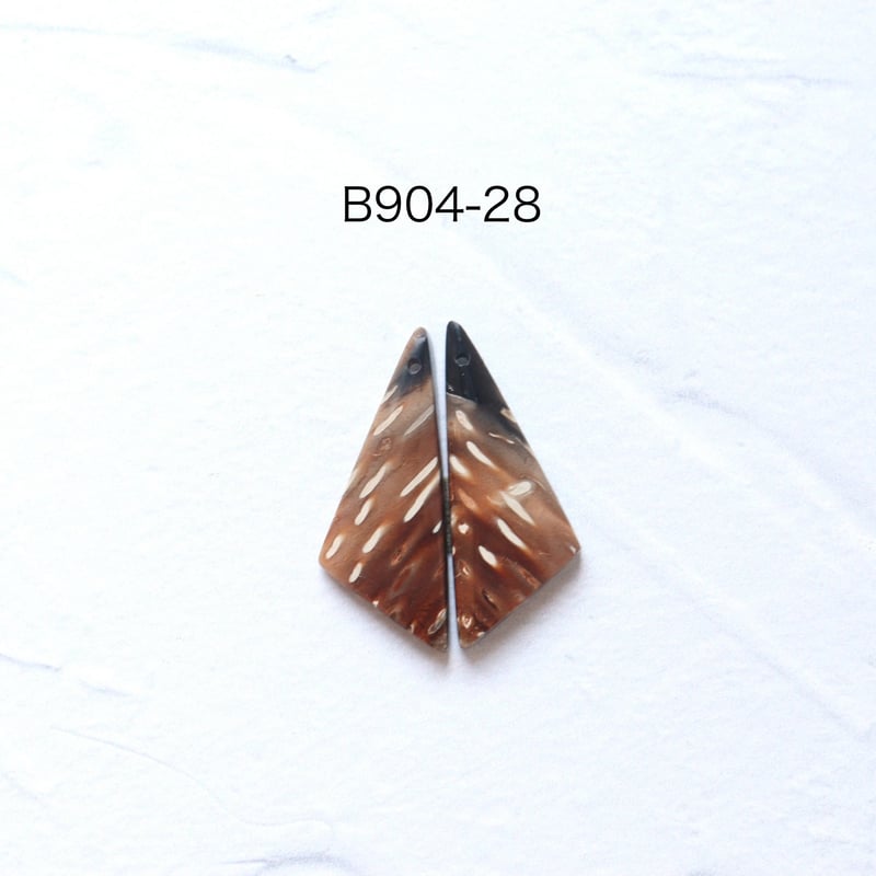 B-904 フォッシルパームルート ペア | EREN gemstonesエレン