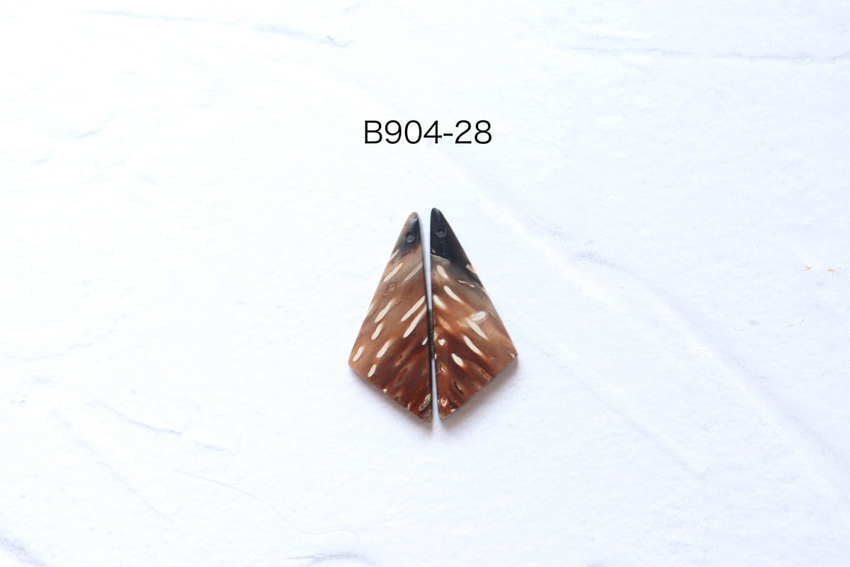 B-904 フォッシルパームルート ペア | EREN gemstonesエレン