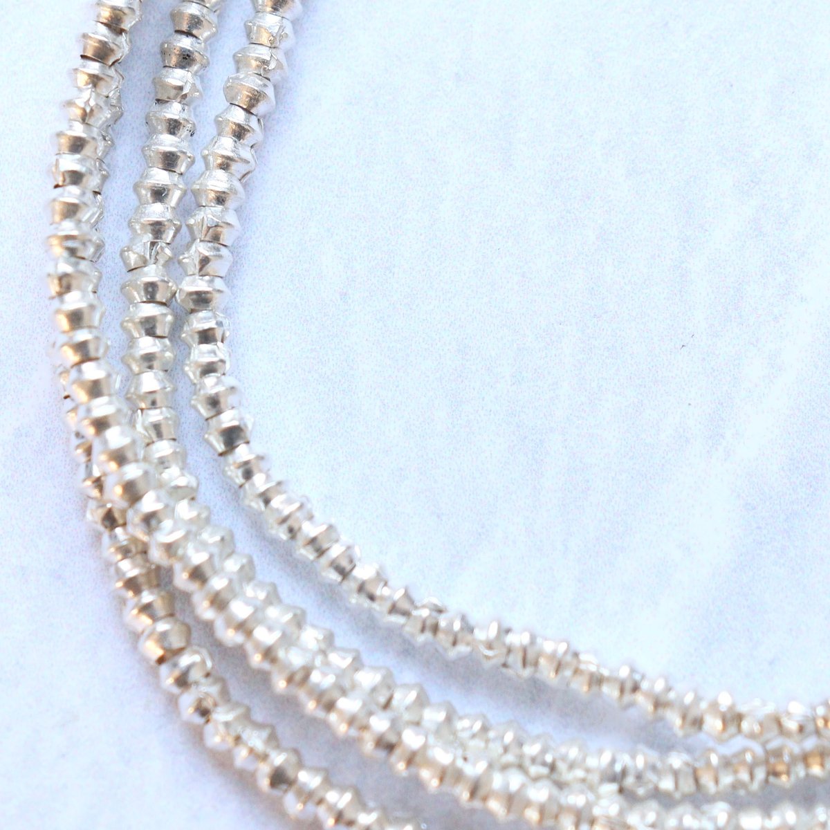 KB-043 カレンシルバー デザイン小ビーズ | EREN gemstonesエレン