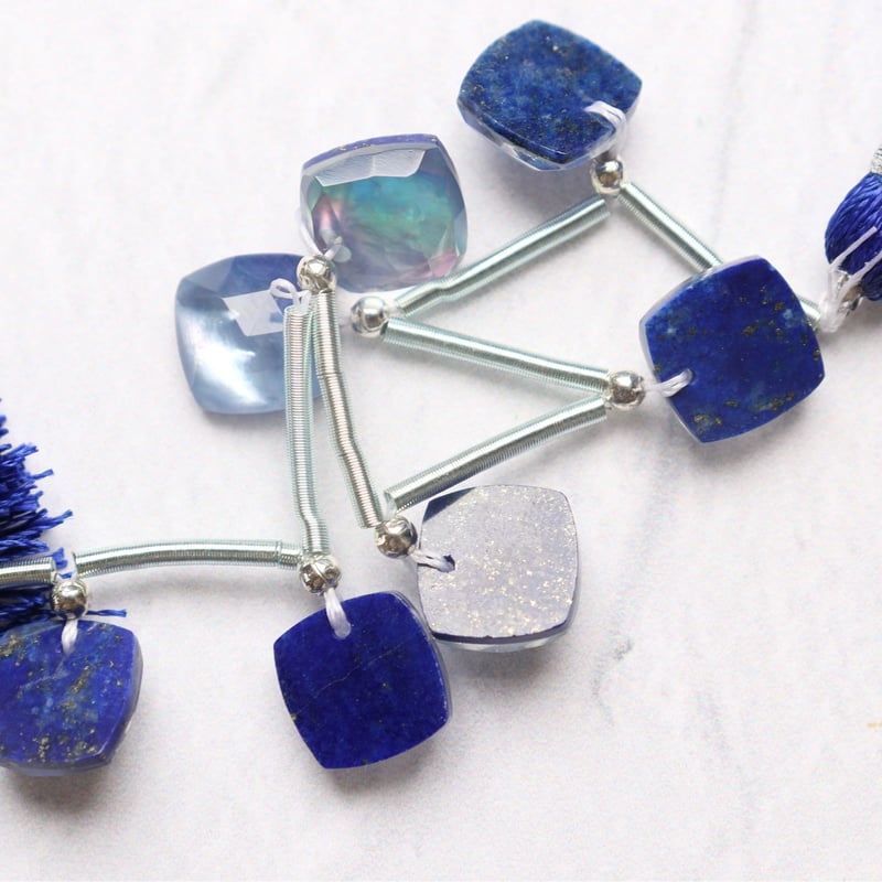 ラピスラズリ像 ラピスラズリ 原石 磨き11g 天然石販売 名取貴石 天然石原石