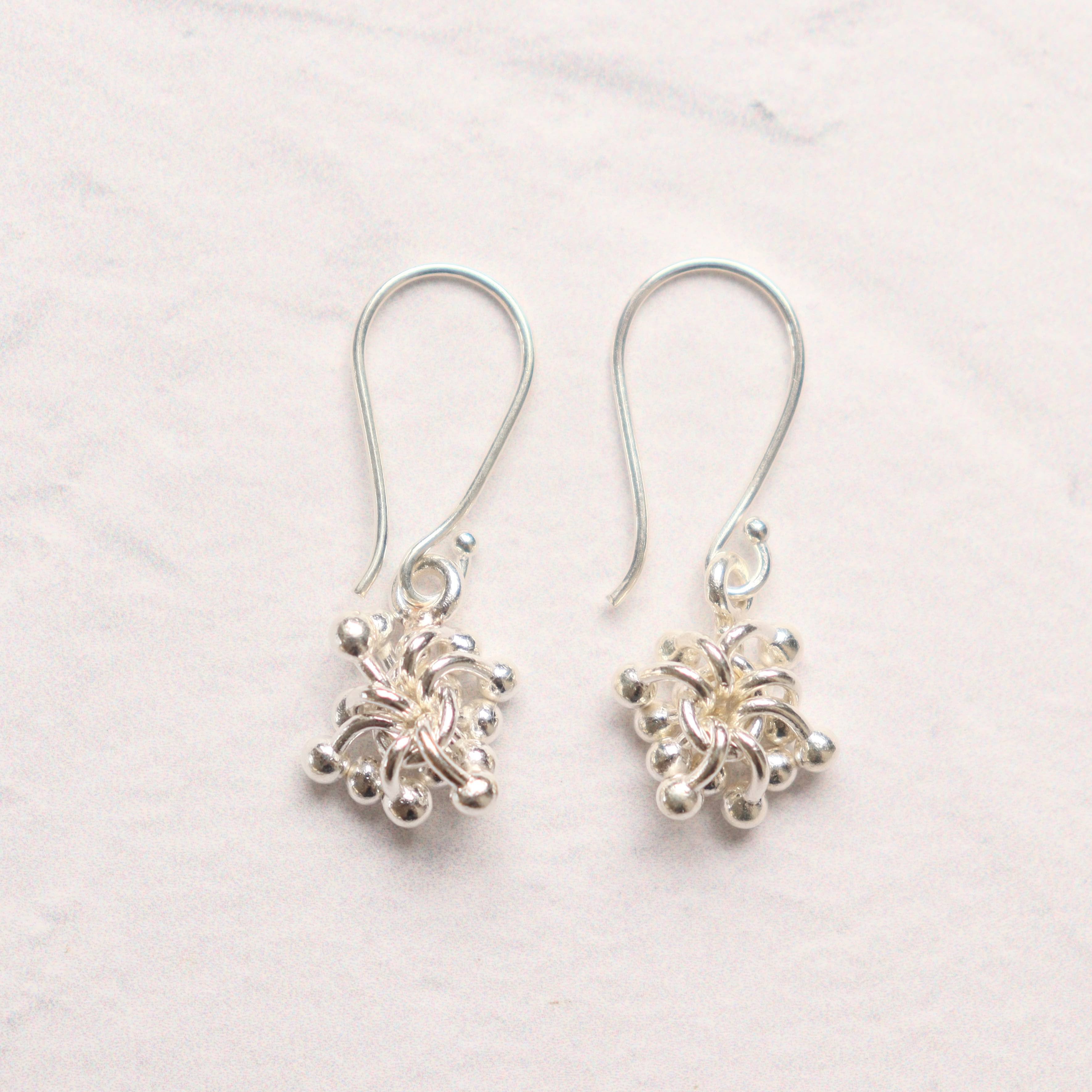 KA-060 カレンシルバー つぶつぶフックピアス | EREN gemstones