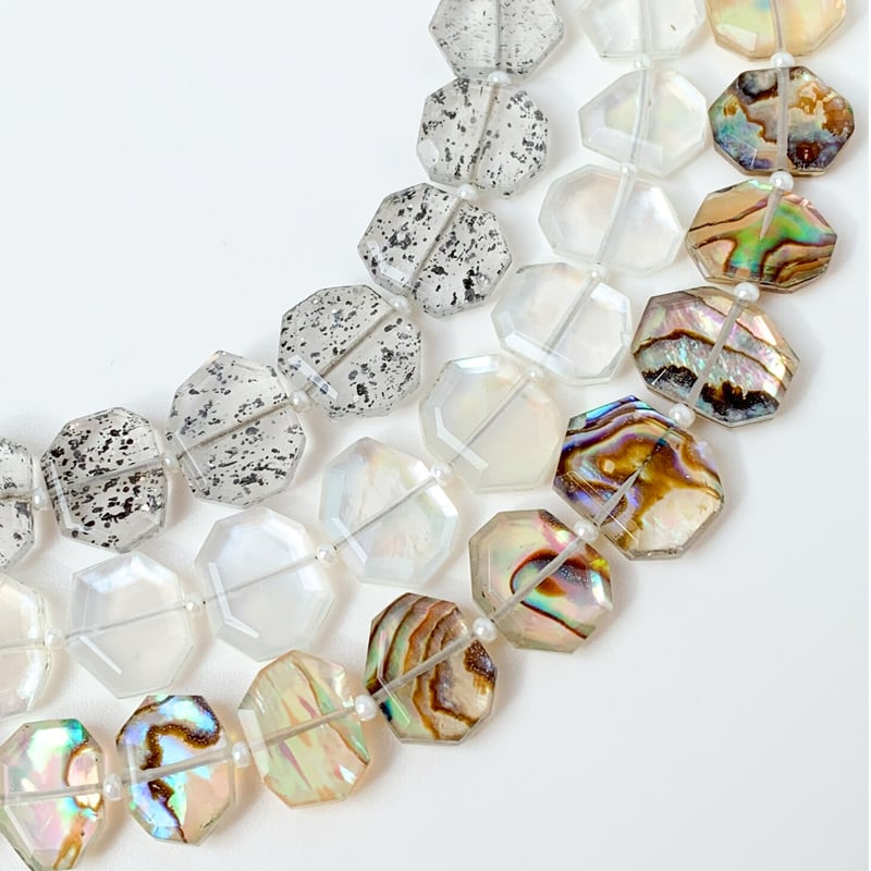 アバロンシェル×クリスタル トリプレット 4種アソート アバロン