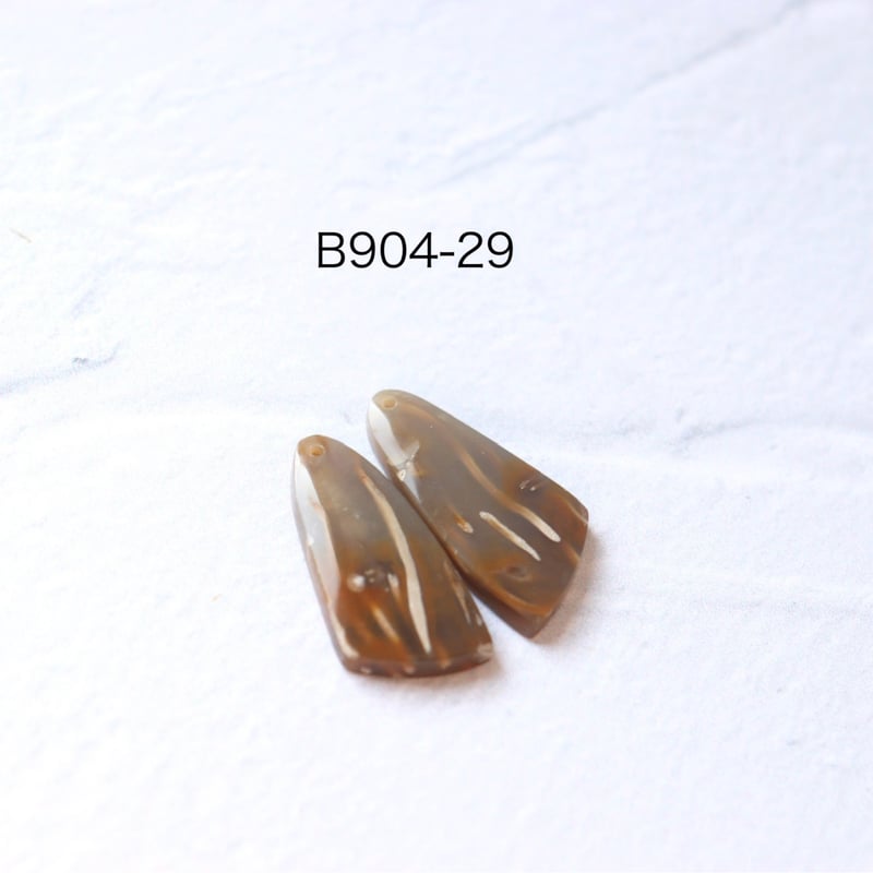 B-904 フォッシルパームルート ペア | EREN gemstonesエレン