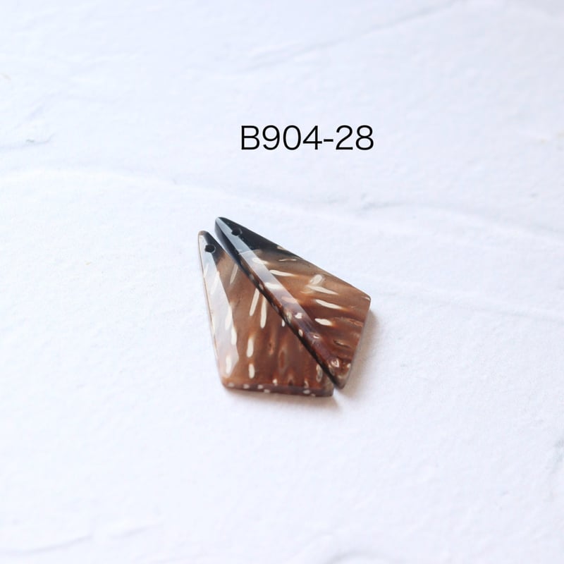パームルート　ファイヤー B-904 フォッシルパームルート ペア | EREN gemstonesエレン