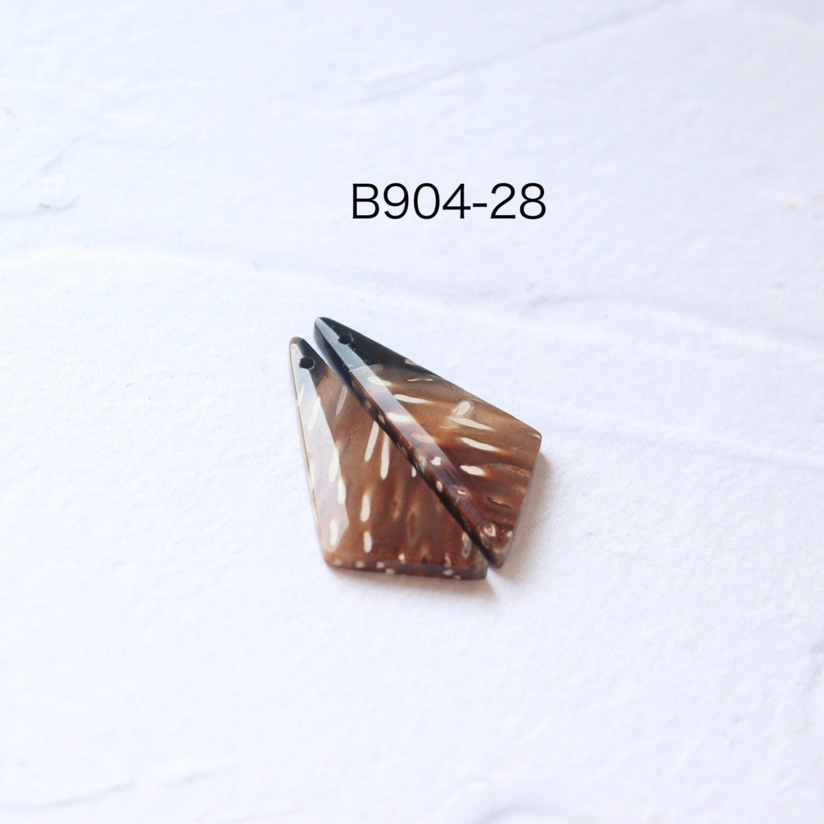 パームルート　ファイヤー B-904 フォッシルパームルート ペア | EREN gemstonesエレン