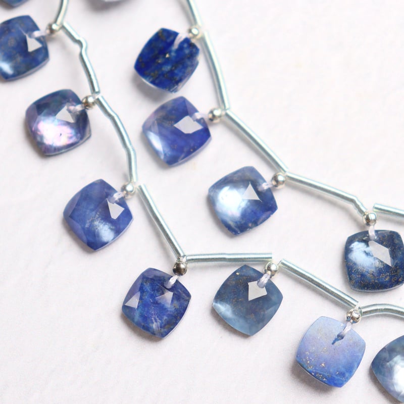 B-884 ラピスラズリ トリプレットスクエア半連4ピース | EREN