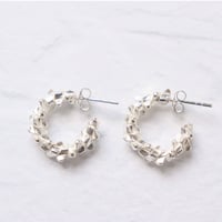 KA-060 カレンシルバー つぶつぶフックピアス | EREN gemstones