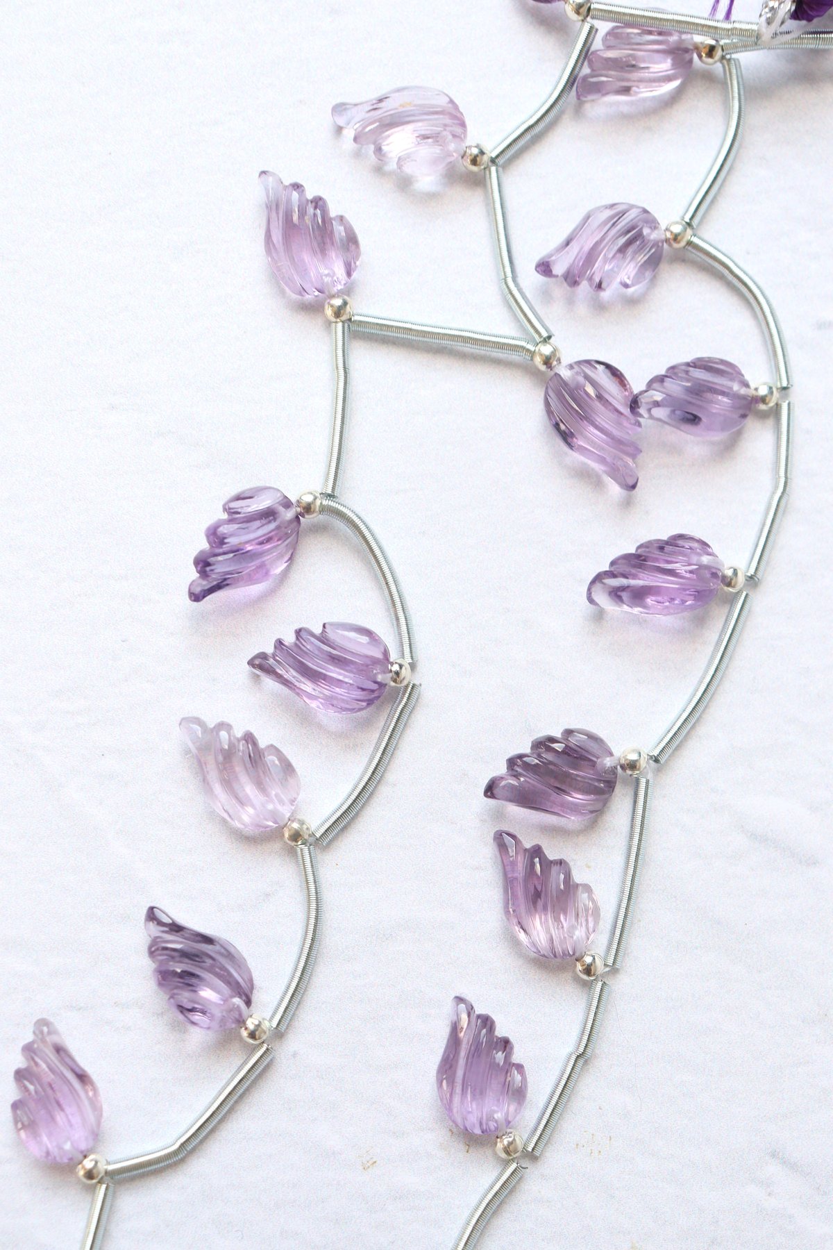 専用 アメジストダブレットカービングset R893 B-957 アメジスト ウィングカービング | EREN gemstonesエレンジェム