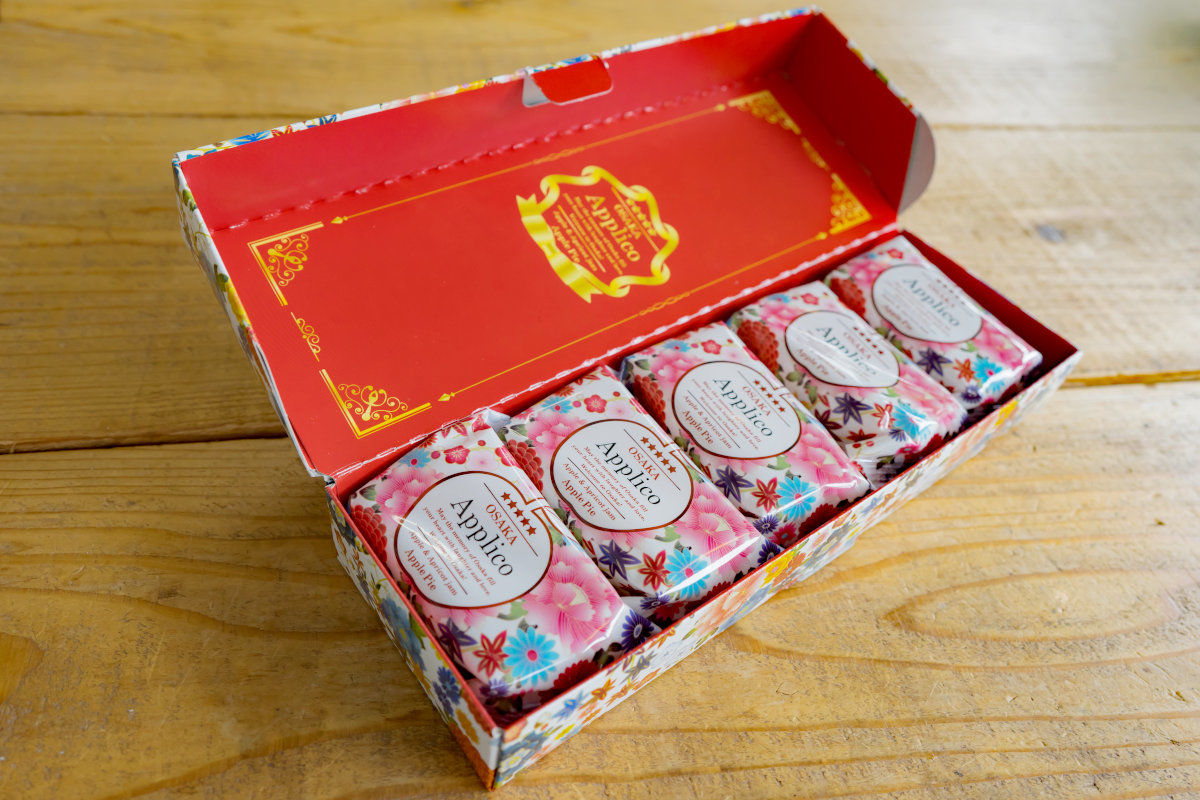 キョンキョン 　大阪お土産　大阪アップリコ(５個入り)１２箱 Osaka Applico 大阪アップリコ 【5個入り】 | 【大阪アップリコ公式