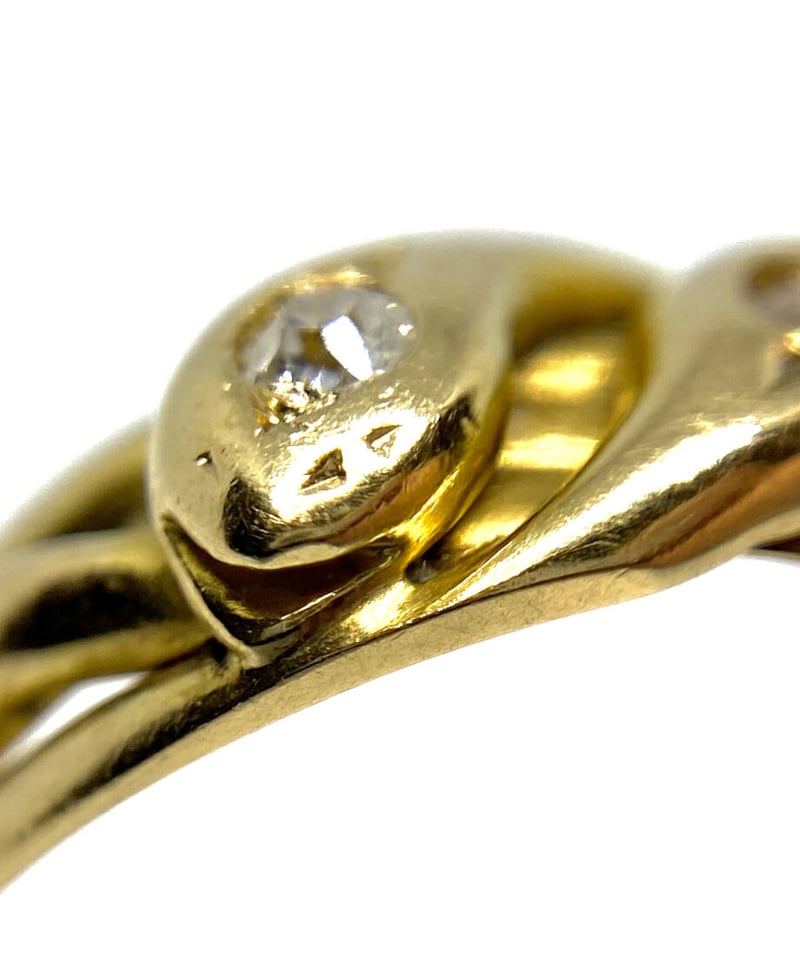 Gold snake ring | ANNIE'S ANTIQUES