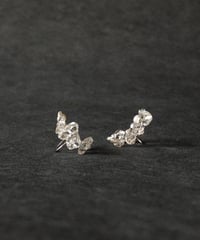 [sv950]リバーシブルイヤリング 〜 淡水真珠＆クリスタル