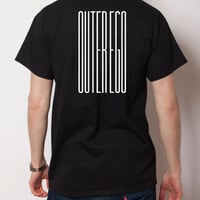 T-Shirt BLACK "Outer Ego Tour"