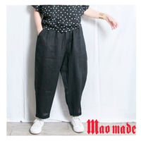 mao made（マオメイド）621316 リネンファブリックシリーズ　テーパードパンツ