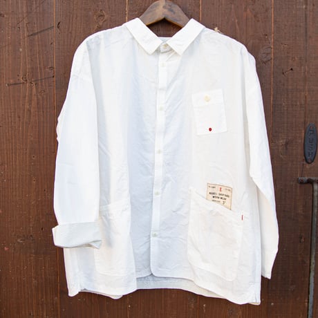 試着のみ＊快晴堂 コットン Tシャツ プルオーバー 白 CATEGORY 快晴堂 | casual collection minami