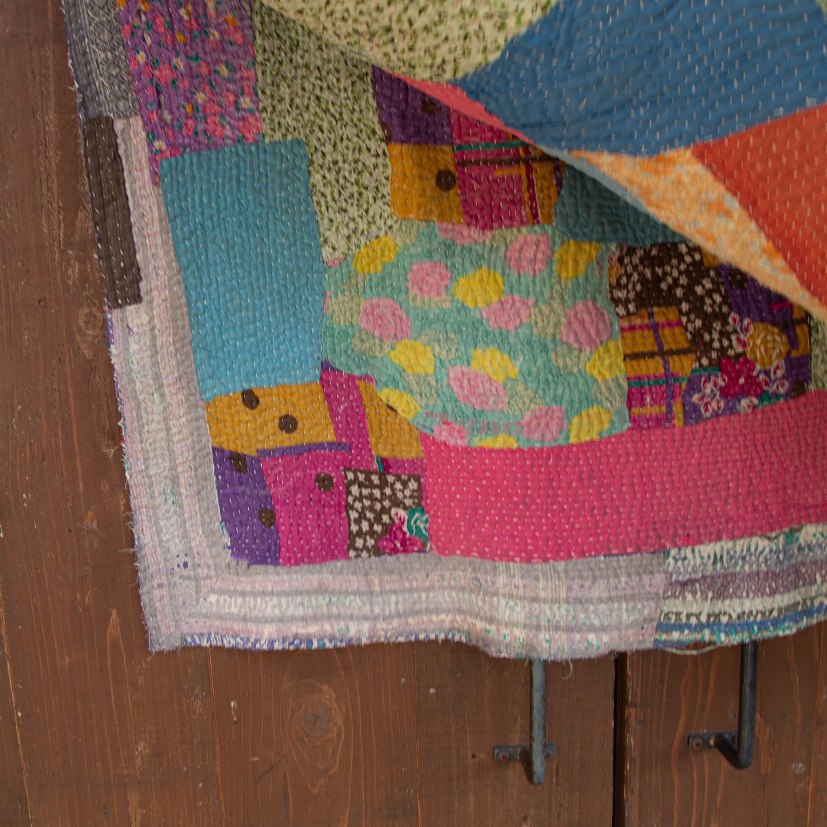 Antiquites（アンティークス）1100305 ビンテージラリーキルト ラグ