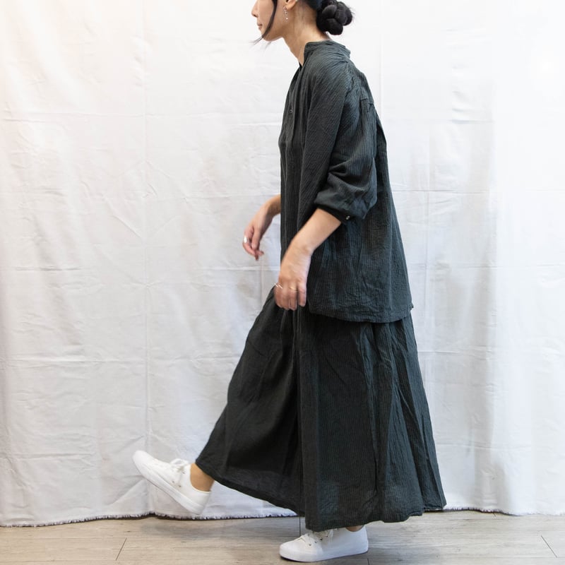 Antiquites（アンティークス）1100306 リネンコットン スカート | casua