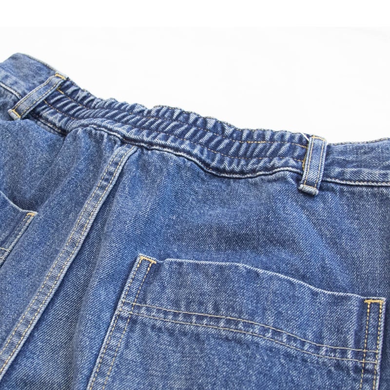 Johnbull（ジョンブル）JL251P01 デニムイージーテーパードパンツ