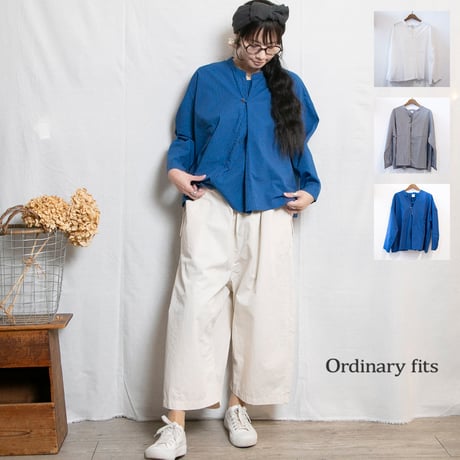 オーディナリーフィッツ☆新品タグ付☆ブラッシュドコットンJK☆洗濯機可 ordinaryfits | STORES