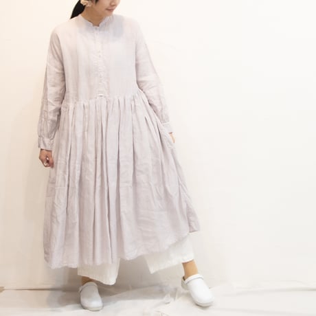 Gauze#（ガーゼ）G928　SWITCHING GATHER PLEATED ONE PIECE