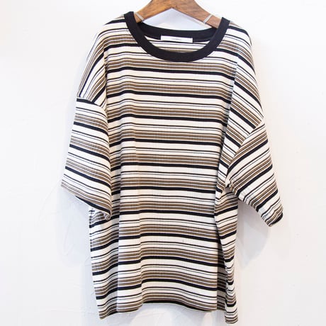 Johnbull（ジョンブル） JL261C12　ランダムテレコボックスＴシャツ
