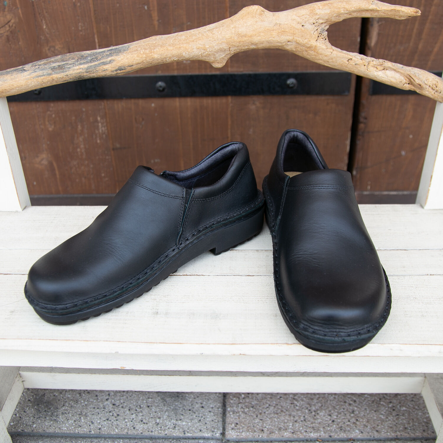 ナオト NAOT クララ CLARA サイドジップ【38】24cm ブラック NAOT（ナオト）CLARA / mattblack | casual collection