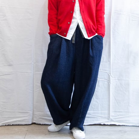 Brocante（ブロカント）33-423C バロンパンツ　5/1綾デニム