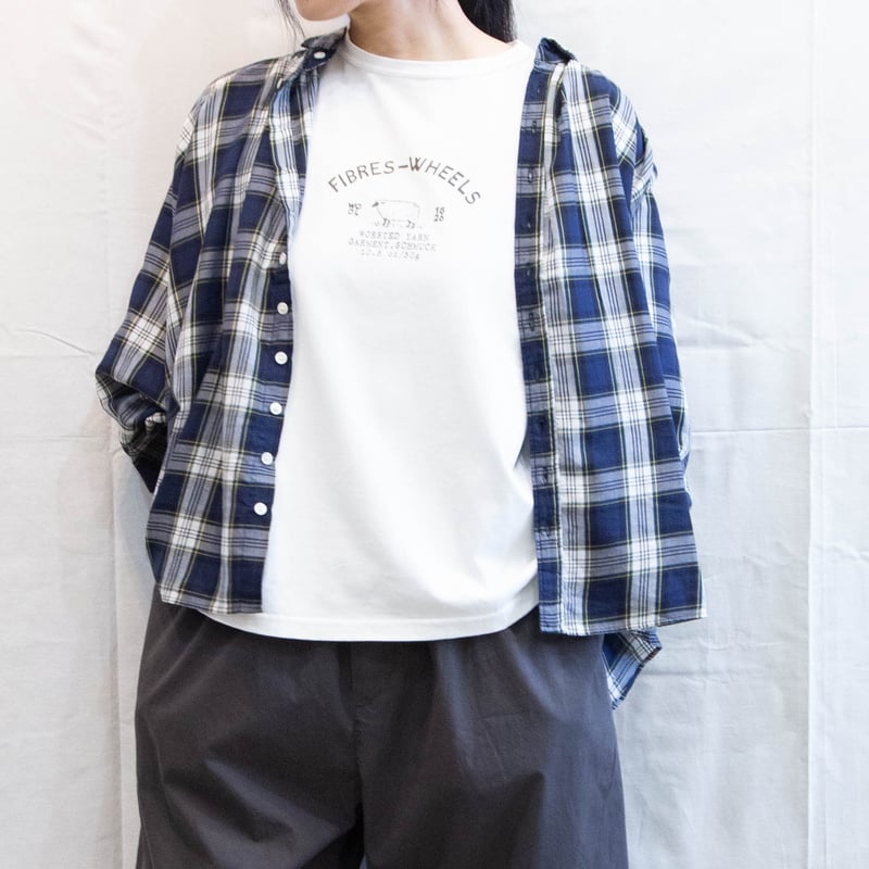 Brocante（ブロカント）36-332Z グランロンシャツ60sビエラチェック