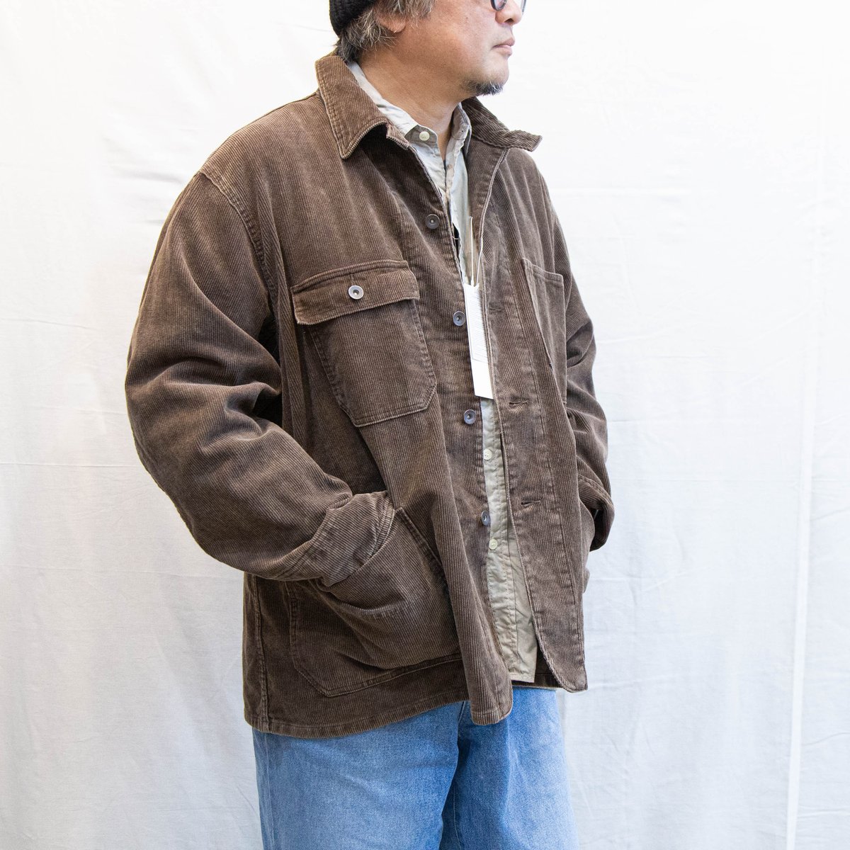 Johnbull(ジョンブル)JM254L05 コーデュロイカバーオール | casual c Johnbull(ジョンブル)JM254L05 コーデュロイカバーオール | casual c