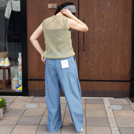 Johnbull（ジョンブル）JL252C24 メッシュノースリーブタンクトップ