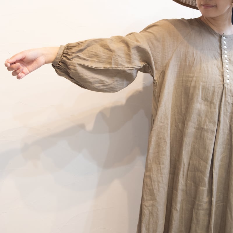 RYOKAWACHI GAUZE GATHER ONEPIECE RYOKAWACHI GAUZE GATHER ONEPIECE