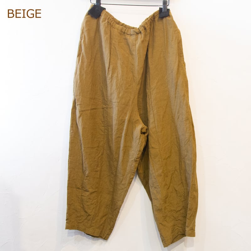 Gauze#（ガーゼ）G944 SOLEIL LINEN CHARLIE PANTS | ca