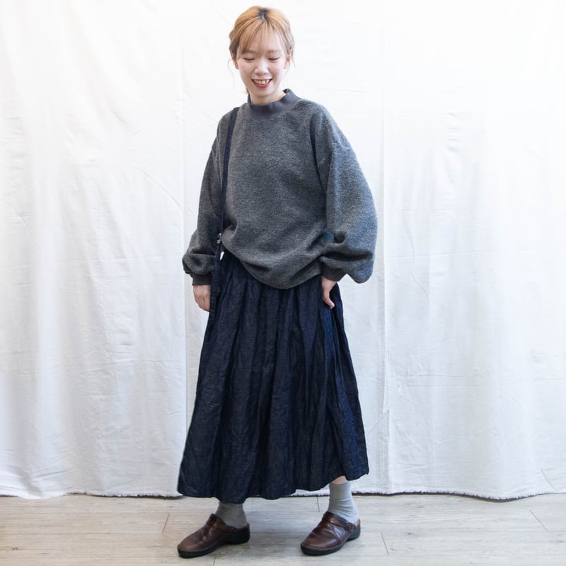 grin（グリン）8254C-007 ボアモックプルオーバー ライトシープパイル