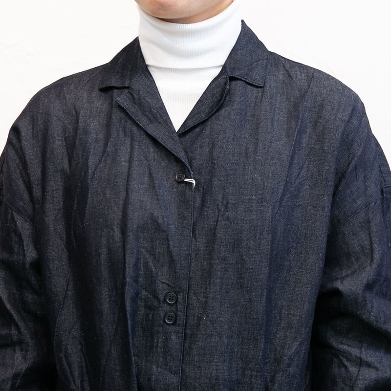 g)グラム g_015D ライトデニムシャツワンピース | casual collectio