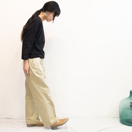 TO TOUCH（トゥータッチ）TO24C-12 ナチュラルＣ長袖ワイドＴシャツ