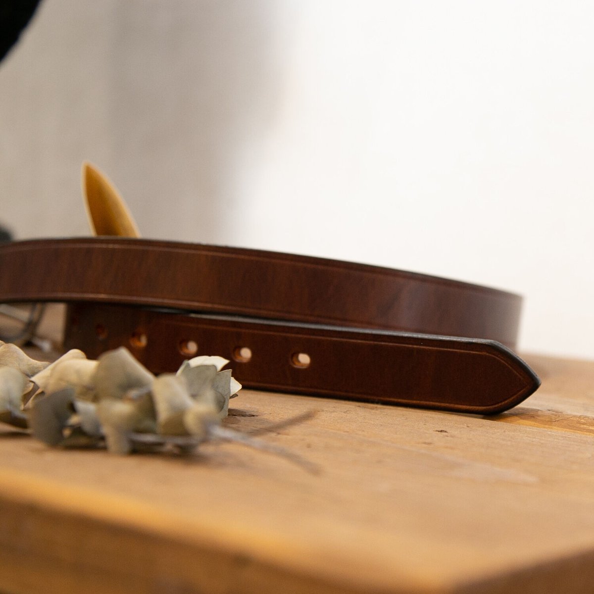 SLOW（スロウ）HS68J herbie-27mm plain belt- | casual