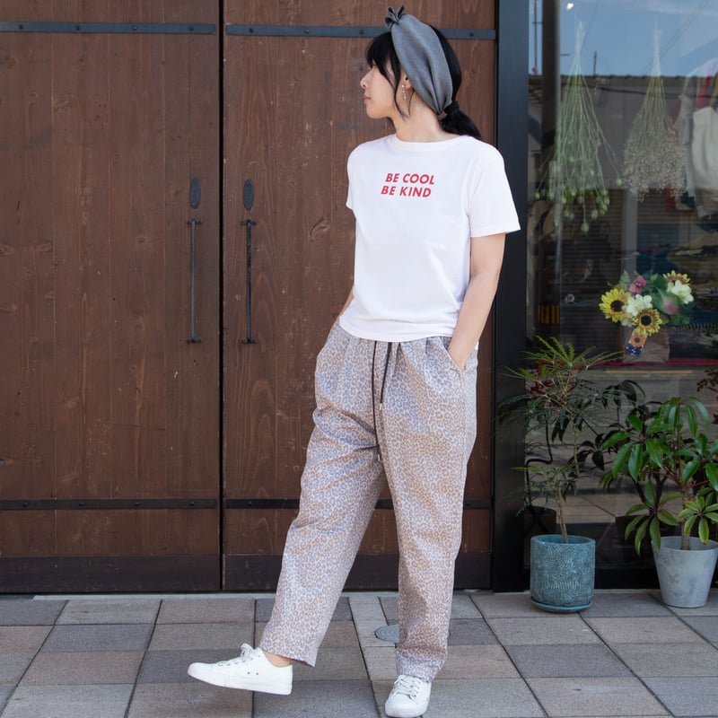 ichi（イチ）250120 レオパード パンツ | casual collection mi