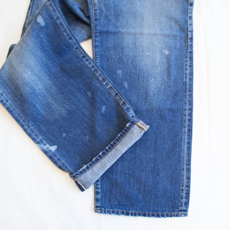Johnbull（ジョンブル）JY252P02 セルビッチデニムワイドジーンズ