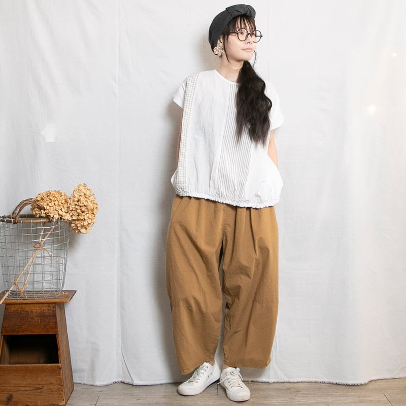 ナチュラルランドリー　パンツ NATURAL LAUNDRY（ナチュラルランドリー）7262P-009 コードクロス フォ