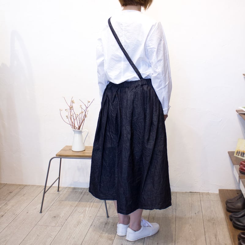 g)グラム g_012DM ライトデニムワンショルダースカート | casual colle
