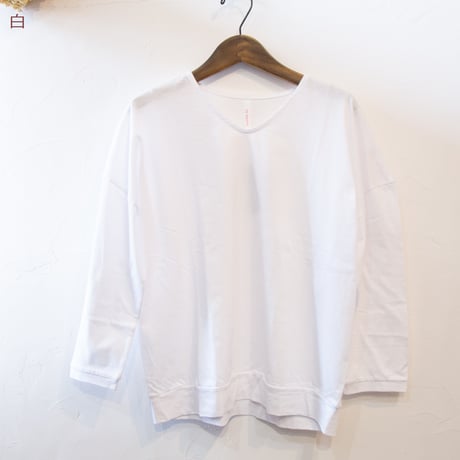 TO TOUCH（トゥータッチ）TO24C-12 ナチュラルＣ長袖ワイドＴシャツ